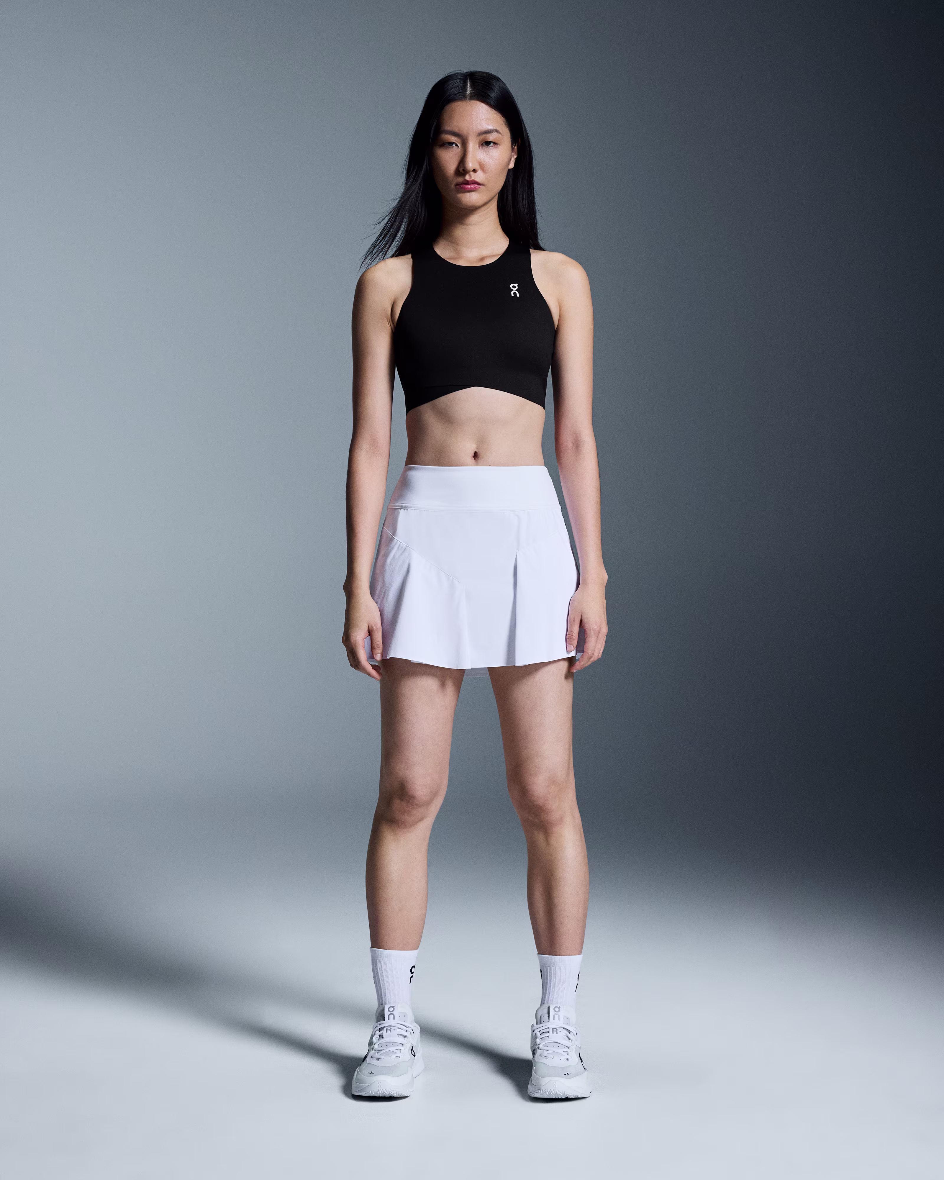 Court Crop Top On